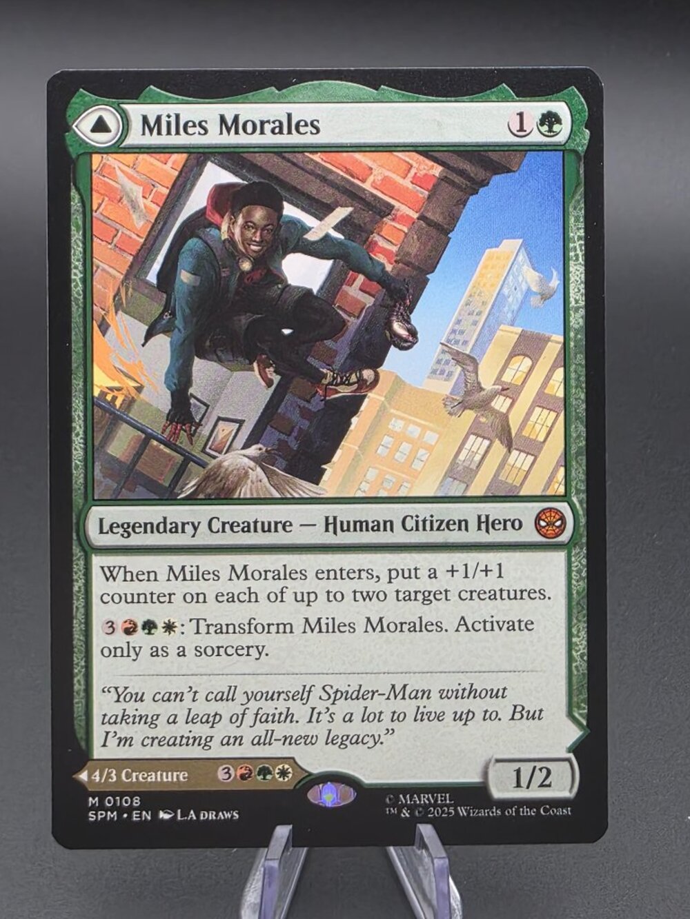 Miles Morales M Marvel's Spider-Man 108 - NM MTG
